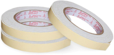 The Mark Double Sided Self Adhesive Acrylic Foam Mounting Tape (Manual)(Set of 3, White)