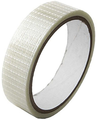 Fitness Scout Cricket Bat Face Tape Protection Tape Roll English Fiber Protection Tape(Beige)