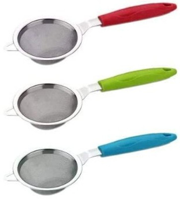 Divviks Coffee Strainer Channi for Tea&Coffee,Tea Filter with Stainless Steel Mesh(3Pcs) Tea Strainer(Pack of 3)