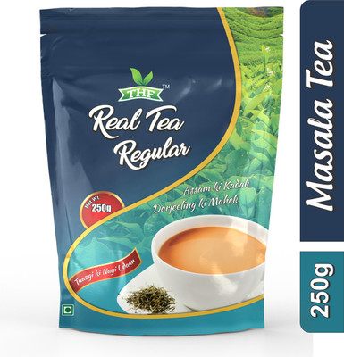 THF Real Tea Regular Masala 250g Masala Tea Pouch(250 g)