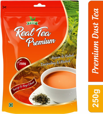 THF REAL TEA PREMIUM DUST TEA Unflavoured Black Tea Pouch(250 g)