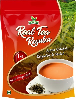 THF Real Tea Regular 1kg Pack Unflavoured Black Tea Pouch(1000 g)