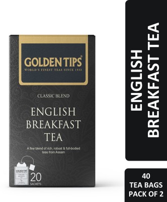 Golden Tips Classic Blend of English Breakfast Black Tea Box(2 x 40 g)