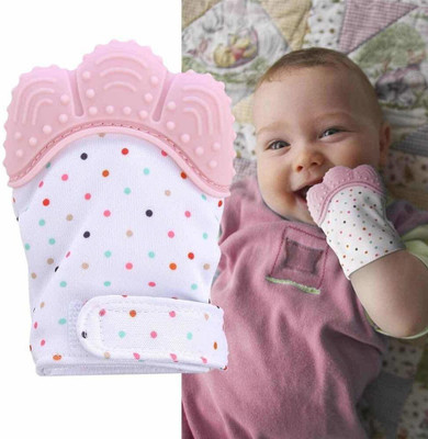 Bishakha Mittens Teether Teether(Pink)
