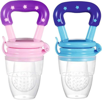 Taido Silicone Baby Fresh Fruit Food Feeder Nibbler Infants Kids Pacifier Teether and Feeder(Multicolor)