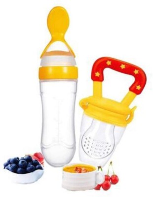 kli Spoon Feeder Bottle n Fruit Feeder Feeder(Multicolor)