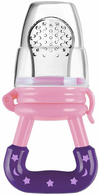 K3NTERPRISES Fruit and Food Nibbler & Feeding PacifieR Teether and Feeder(Purple)