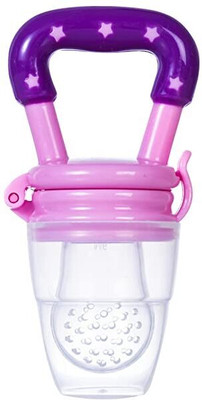 KAVITAENTERPRISE Baby BPA Free Silicon Teether for Food Feeding Teether and Feeder(Pink4)