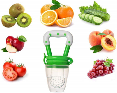 smilykid Food Nibbler for Fruit and Veggie BPA Free (Pack of 1) Teether(Multicolor)