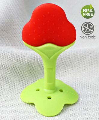 zukrave BABY SILICONE TEETHER Teether(Red)
