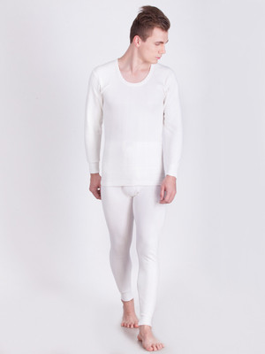 Dollar Round Neck Top & Bottom Set Men Top - Pyjama Set Thermal