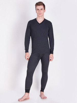 Dollar V Neck Top & Bottom Set Men Top - Pyjama Set Thermal