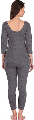 Creadcraft REWXLWOMENTHRMAL_76 Women Top - Pyjama Set Thermal