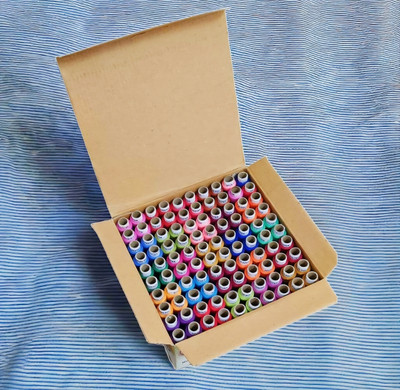 DEALDASH MULTICOLOUR Thread(150 m Pack of100)