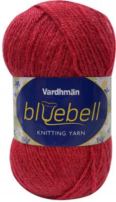 ARTPARASITE Vardhman Bluebell 100 gm Wool Ball Hand Knitting Wool Crochet Yarn Needles Thread(300 m Pack of1)