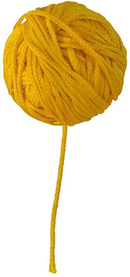 oramsa Yellow Silk Thread !! Puja Dhaga !! Kalawa !! Nazar Suraksha !! (10m) Thread(10 m Pack of1)
