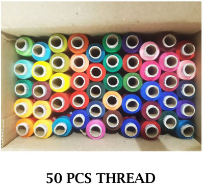 LOWBADEN multicolored Thread(150 m Pack of50)