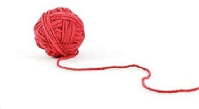 oramsa Silk Dhaga, Red Silk Thread, Nazar Dhaga - (Red, 10m) Thread(10 m Pack of1)