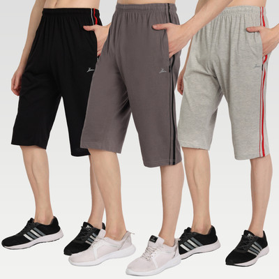 Zeffit Striped Men Three Fourths