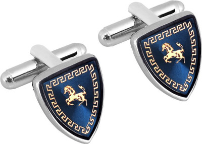 house of common Metal Cufflink(Blue)
