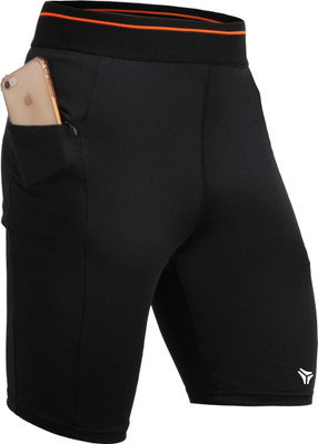 Kyk Solid Men Black Tights