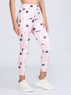 YUALIN CREATION Printed Women Multicolor Tights