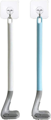 PTMBRA Golf Toilet Brushes for Bathroom Deep Cleaning with Holder(Multicolor)