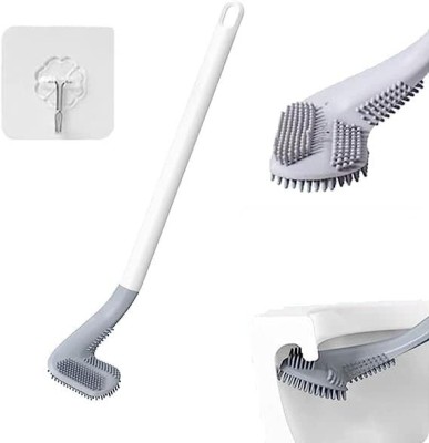 RBGIIT Golf Shape Cleaning Set Brush For Toilet Bathroom Deep Places & Holder Cleaning Brush