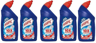 Harpic Power Plus Original TOILET CLEANER-01 Original Liquid Toilet Cleaner(5 x 500 ml)