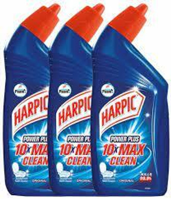 HARPIC toilet cleaner 500 ml 3 pc combo TOILET CLEANER (3 x 500 ml) Mint Liquid Toilet Cleaner(3 x 0.5 L)