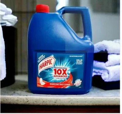 Harpic Disinfectant Toilet Cleaner Ocean Liquid Toilet Cleaner(5 L)