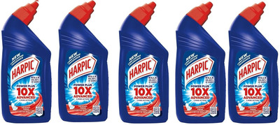 Harpic Special Toilet Cleaner Quick Action Liquid Toilet Cleaner-01 Original Liquid Toilet Cleaner(5 x 0.5 L)