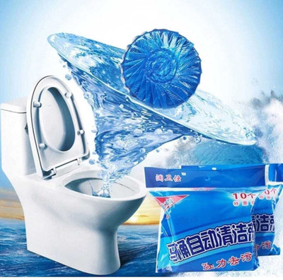 SELIFYMART TOILET TAB901 Floral Foam Toilet Cleaner(10 x 1 g)