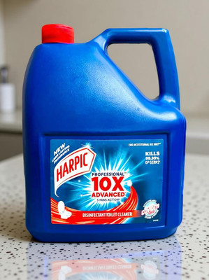 Harpic Disinfect Toilet Cleaner PrEmium Quality Original Liquid Toilet Cleaner(5 L)