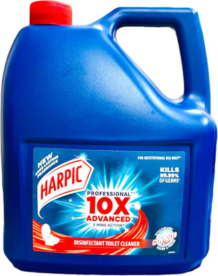Harpic Disinfect Toilet Cleaner PrEmium Quality Original Liquid Toilet Cleaner(5 L)