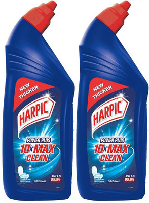 Harpic Power Plus Original Liquid Toilet Cleaner(2 x 1 L)