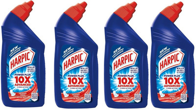 Harpic Disinfectant Toilet Cleaner Liquid, Original - 500 ml Original Liquid Toilet Cleaner(4 x 0.5 L)