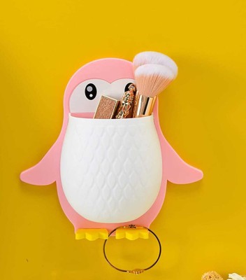 WebDealz Self Adhesive Multipurpose Wall Mounted Penguin Design Holder x1.84 Regular Organizer