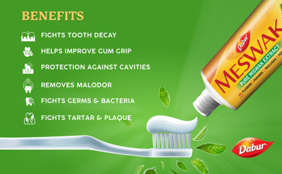 Dabur Meswak 1u 100g Oral Care Toothpaste Toothpaste(100 g)