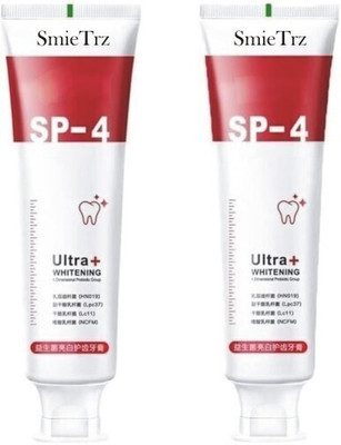 SMIETRZ Sp-6 Ultra Whitening Toothpaste for Coffee & Tea Stains Toothpaste Toothpaste(100 g)