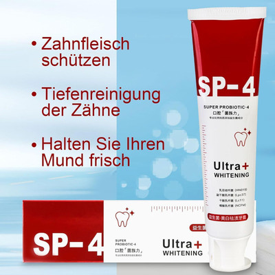 Glock Sp-4Toothpaste Foam Toothpaste Ultra Whitening Toothpaste SP4 Toothpaste Toothpaste(50 g)