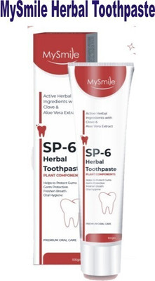 SMIETRZ SP 6 Ultra Brightening Toothpaste Advanced Whitening for strain removal Toothpaste(100 g)