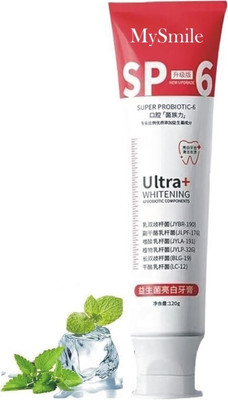 Mysmile SP 6 Intensive Teeth Ultra Whitening Toothpaste Toothpaste Toothpaste(100 g)