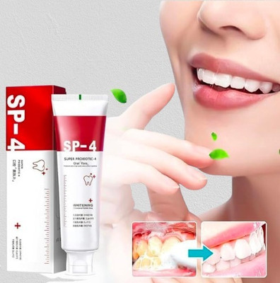 Deeparth SP 4 Ultra Sp 4 teeth whitening teeth and kill gums Toothpaste Ultra whitening Toothpaste(60 g)