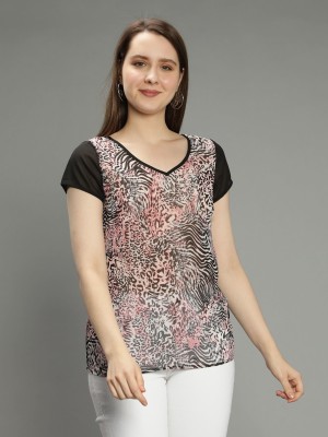 MISCHKA Casual Printed Women Multicolor Top