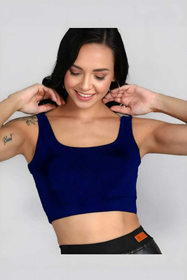 rani Casual Solid Women Blue Top