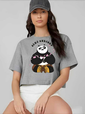 RED CLOVER Casual Printed Women Grey Top