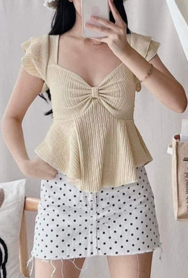 Tokyo Talkies Casual Self Design Women Pink Top