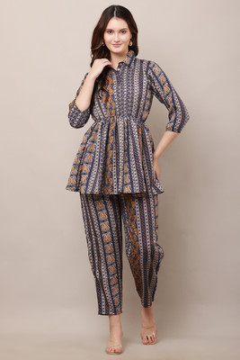 AREEBA FASHION Shirt Pant Co-ords Set