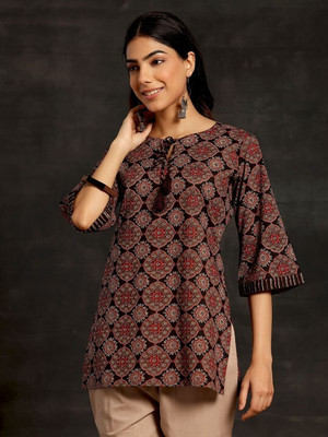 NIVEDANAM Women Printed Tunic Kurta(Multicolor)